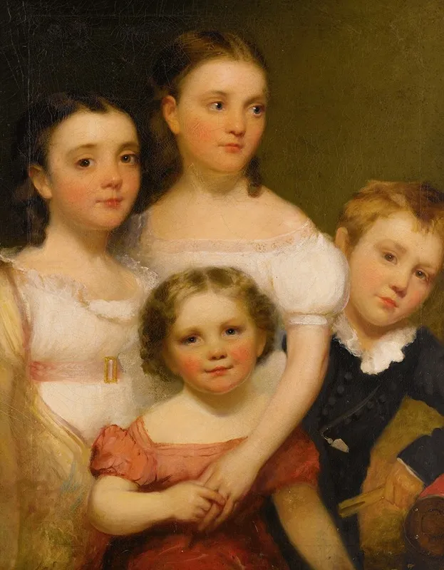 The Artists Children 2 Wall Art by Chester Harding - High-Resolution Digital Print