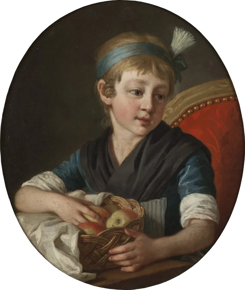 The Artists Daughter Wilhelmina Wall Art by Per Krafft the Elder - High-Resolution Digital Print