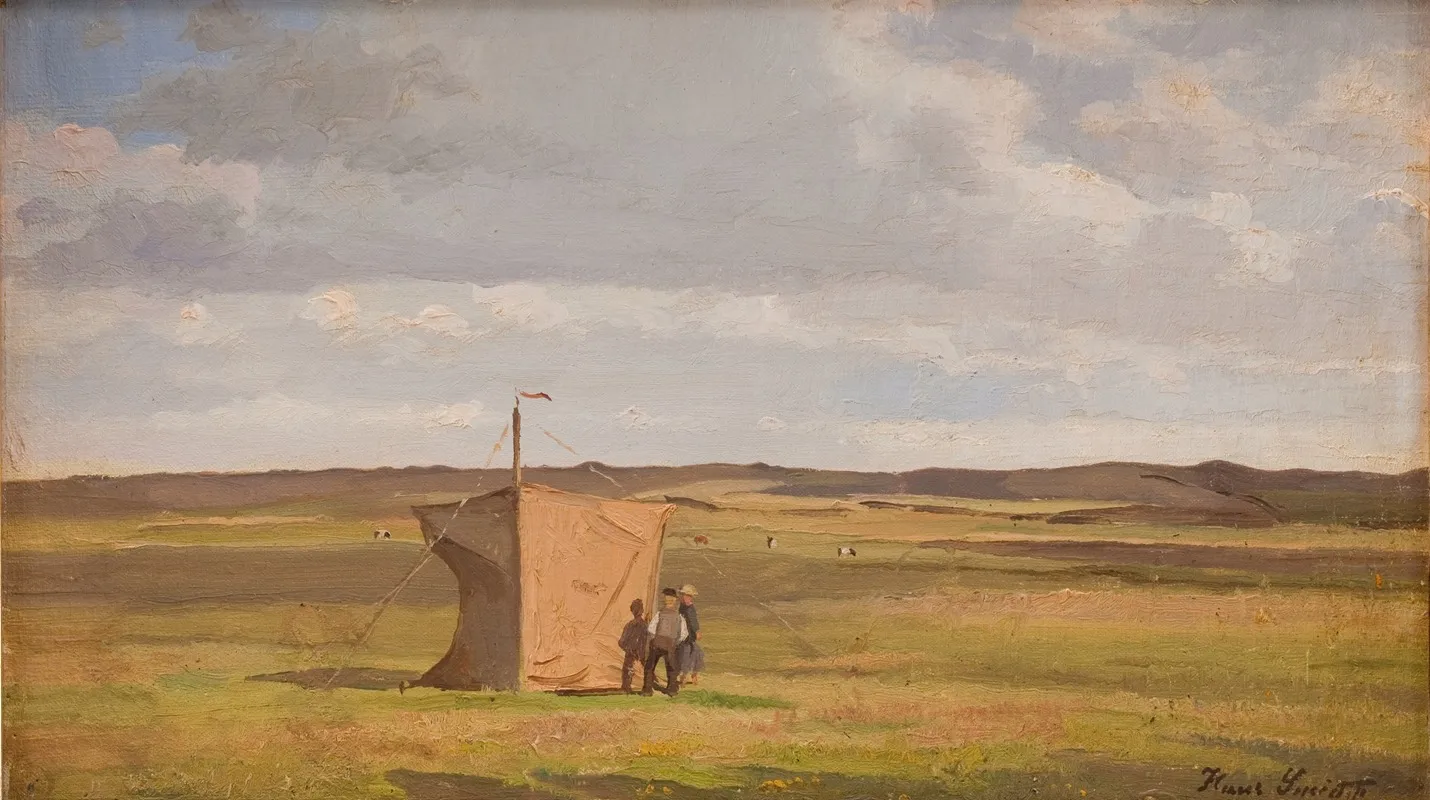 The Artists Shelter On The Moors In Jutland