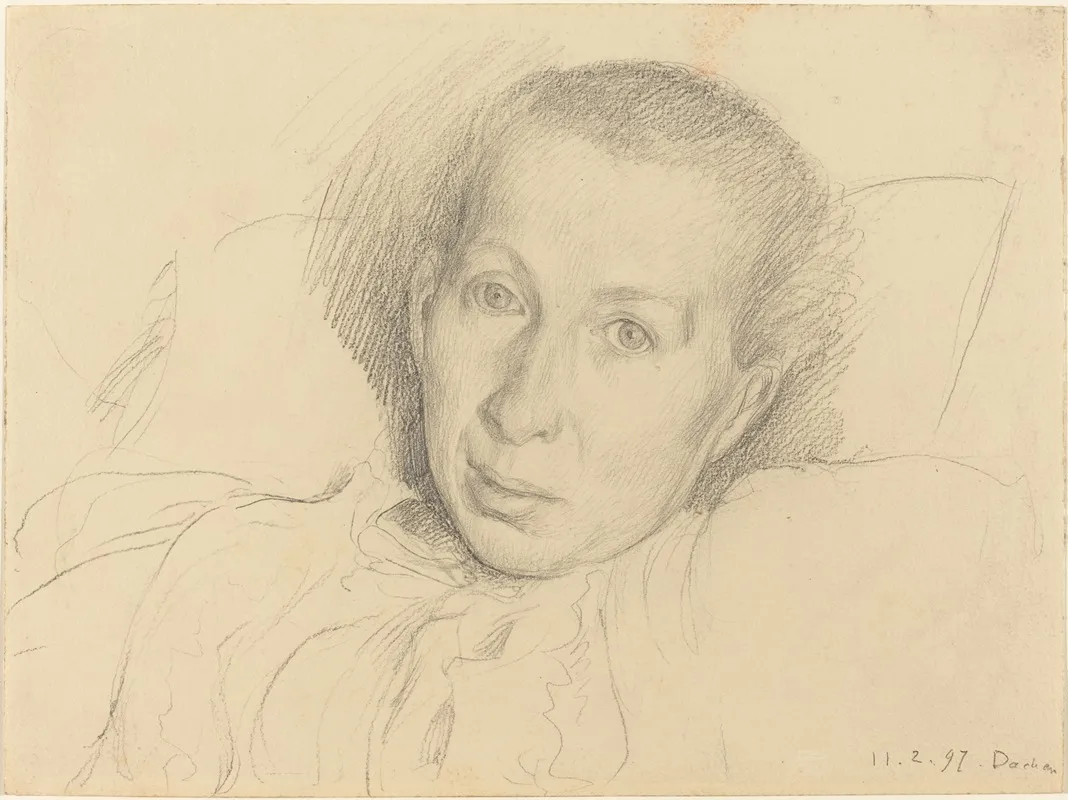 The Artists Sister Marie Von Kalckreuth