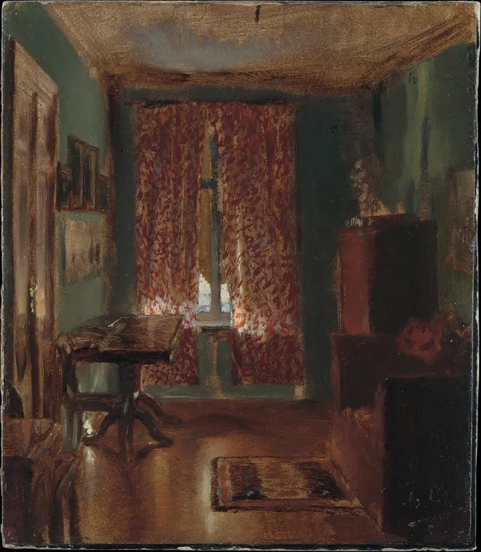 The Artists Sitting Room In Ritterstrasse