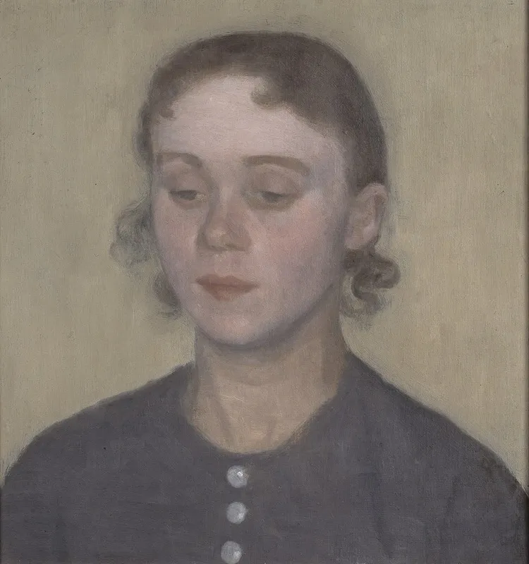 The Artists Wife Ida Hammershoi Nee Ilsted