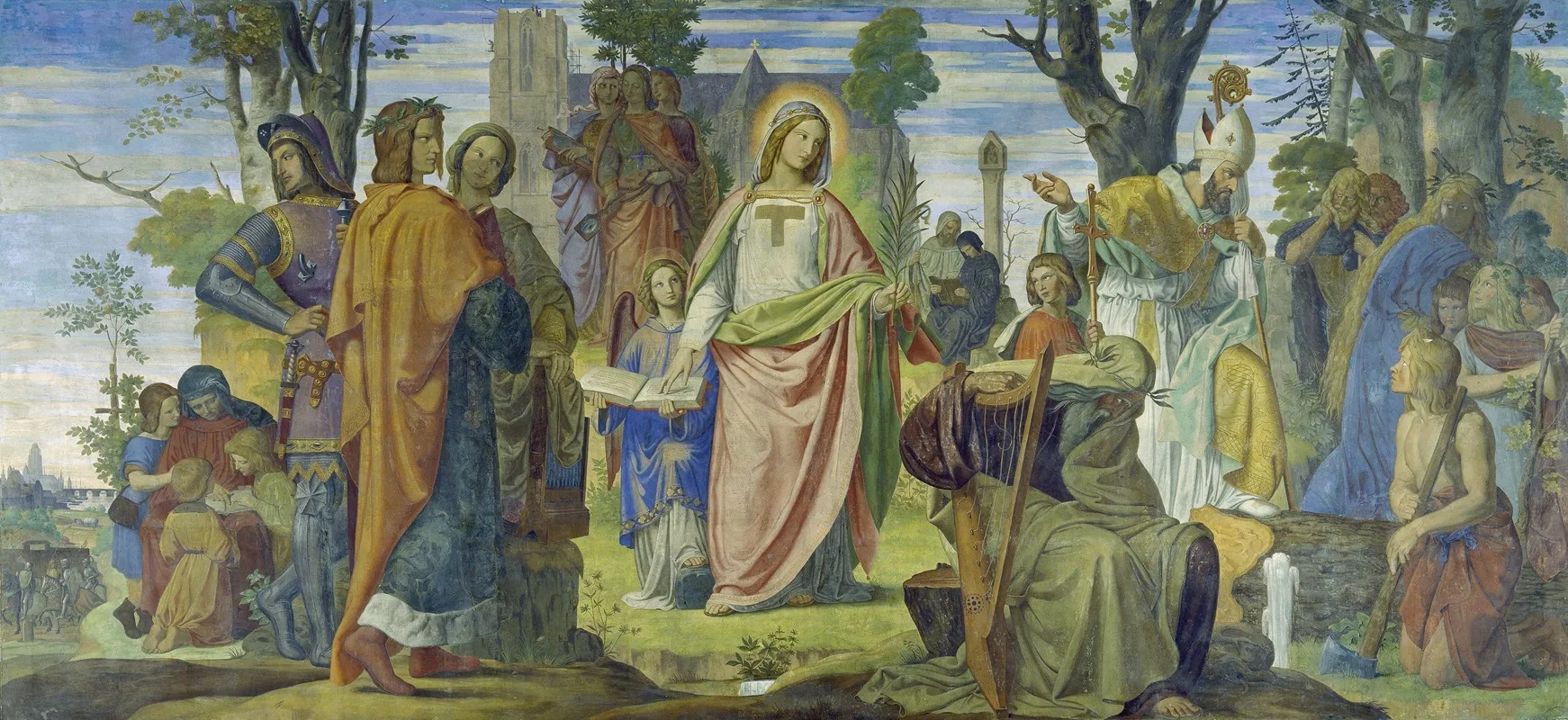 The Arts Being Introduced To Germany By Christianity