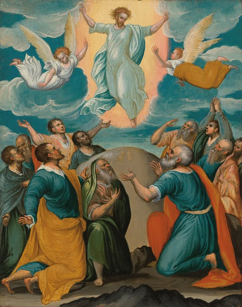 The Ascension 10 Wall Art by Mikhail Damaskinos - High-Resolution Digital Print