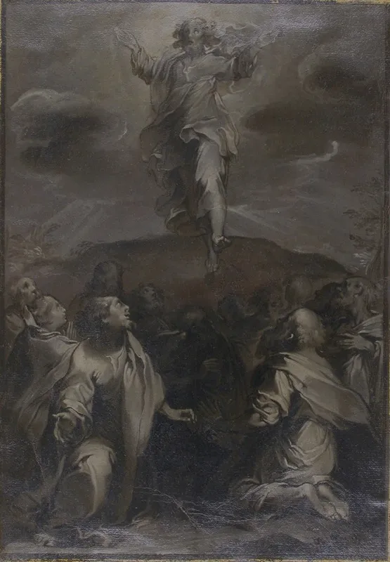 The Ascension Of Christ 3 Wall Art by Ventura Salimbeni - High-Resolution Digital Print