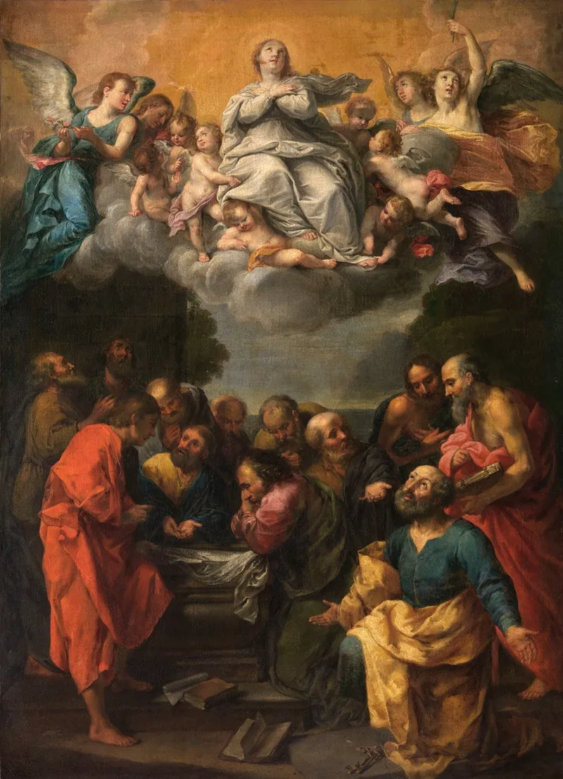 The Assumption Of Mary 2 Wall Art by Guido Reni - High-Resolution Digital Print