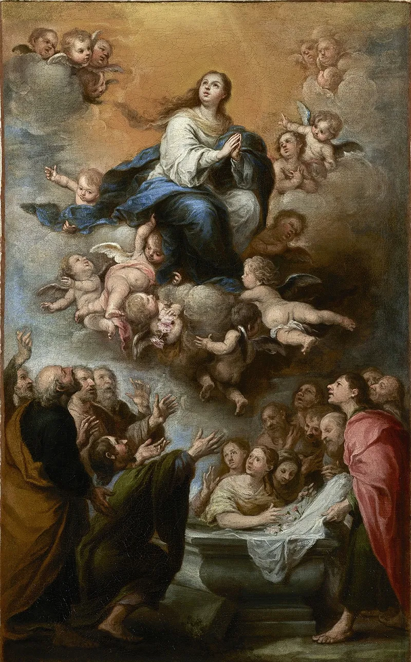 The Assumption Of The Virgin 14 Wall Art by Juan Simón Gutiérrez - High-Resolution Digital Print