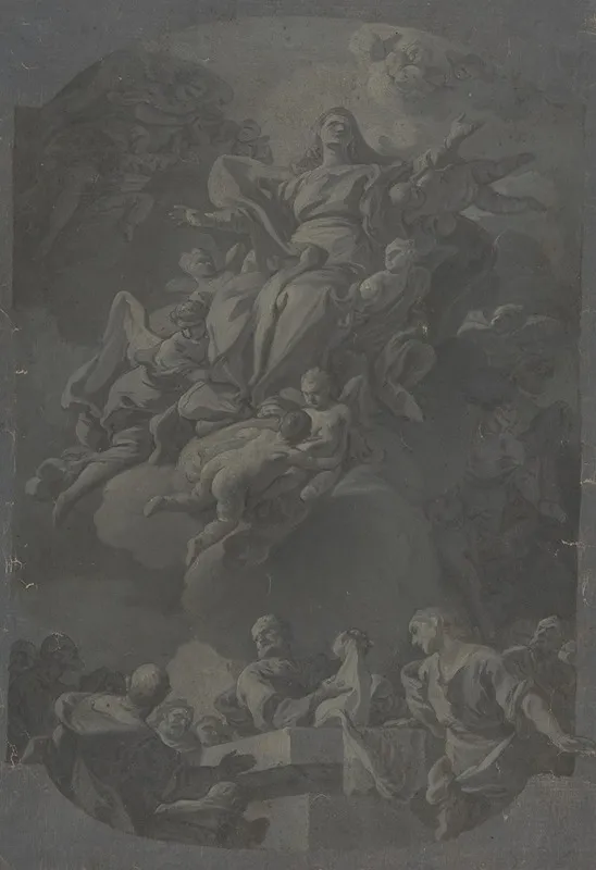 The Assumption Of The Virgin 29 Wall Art by Francesco Narice - High-Resolution Digital Print
