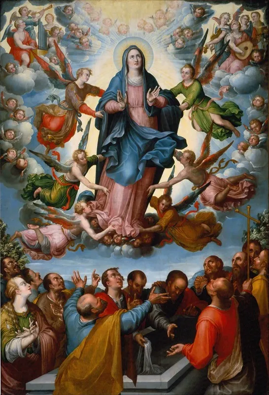 The Assumption Of The Virgin 6 Wall Art by Alonso López De Herrera - High-Resolution Digital Print
