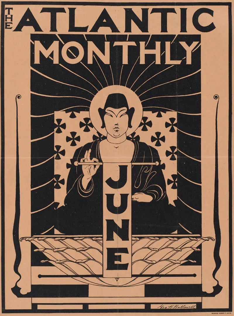 The Atlantic Monthly June Wall Art by George Hawley Hallowell - High-Resolution Digital Print