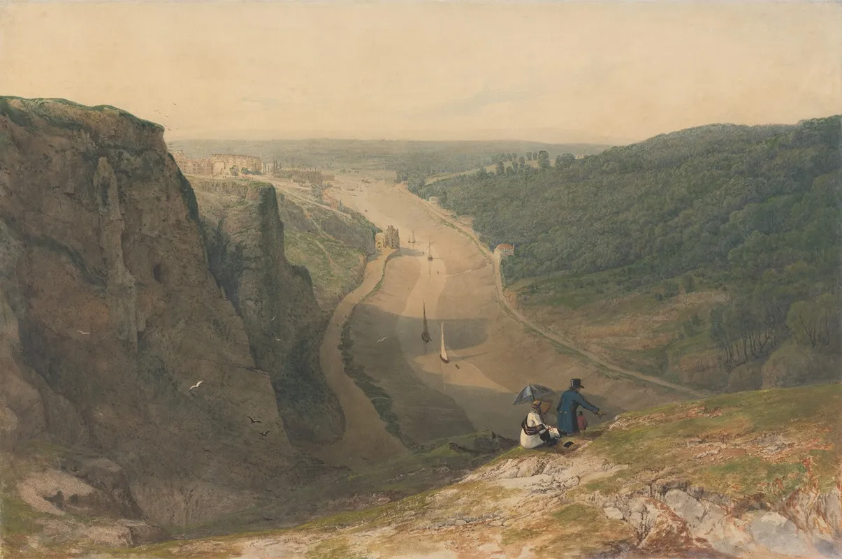 The Avon Gorge Looking Toward Clifton