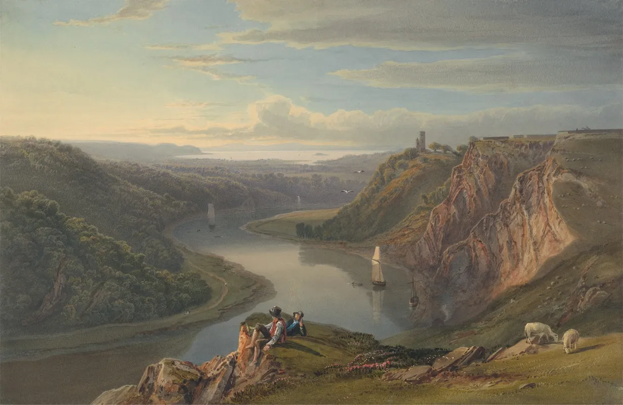 The Avon Near Bristol Wall Art by Samuel Jackson - High-Resolution Digital Print