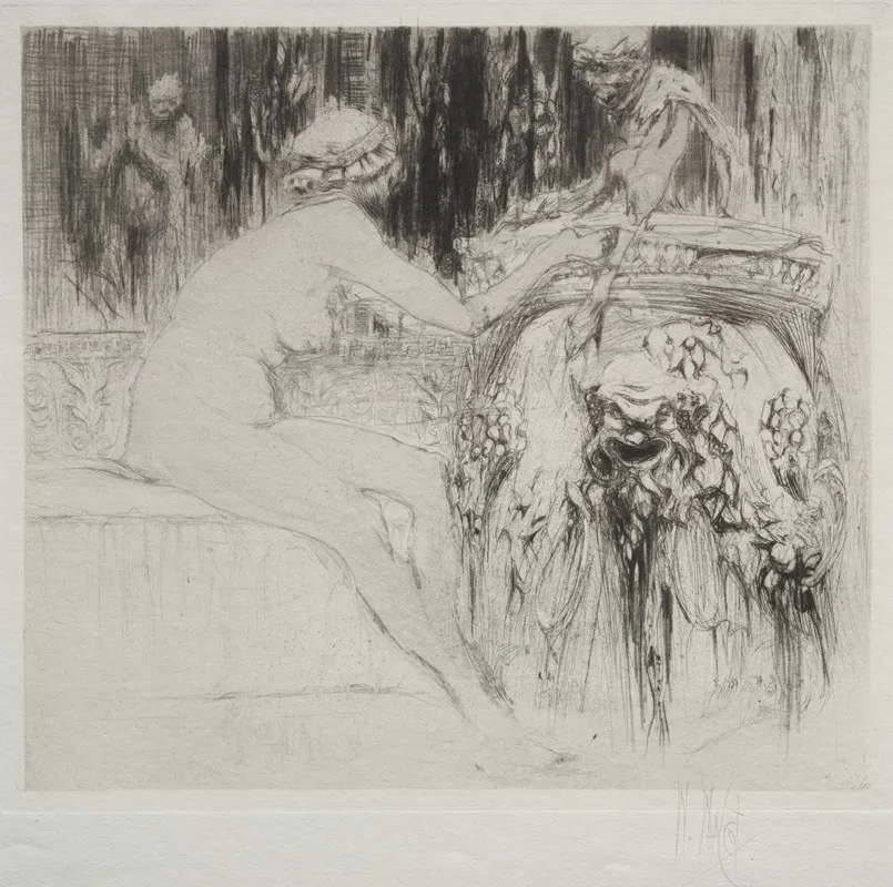 The Bacchante And The Young Faun