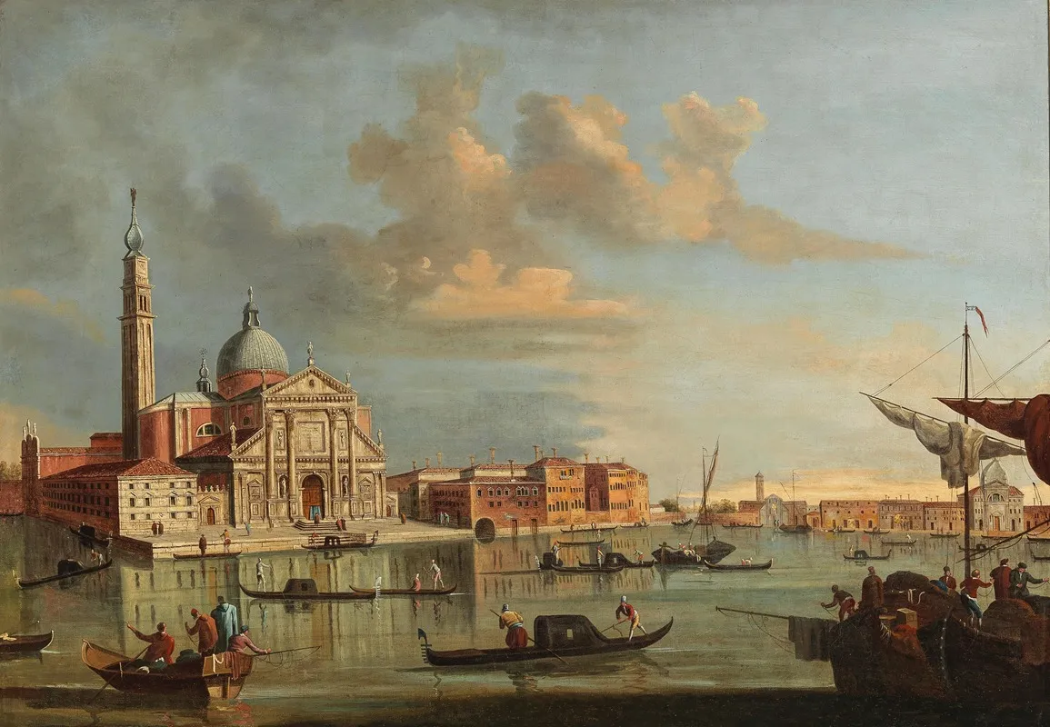 The Bacino Di San Marco With San Giorgio Maggiore Venice Wall Art by Francesco Tironi - High-Resolution Digital Print