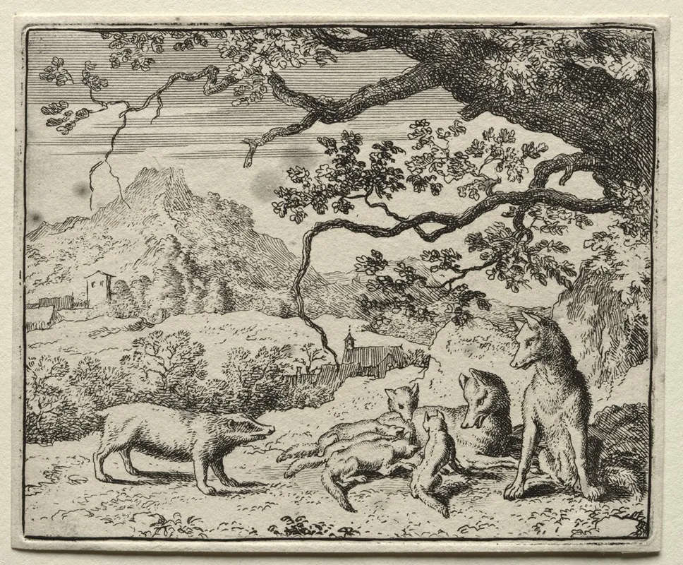 The Badger Calls Reynard To Court
