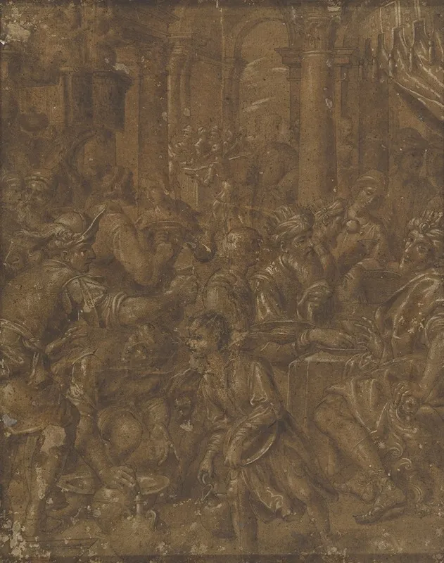 The Banquet Of Ahasuerus And Esther