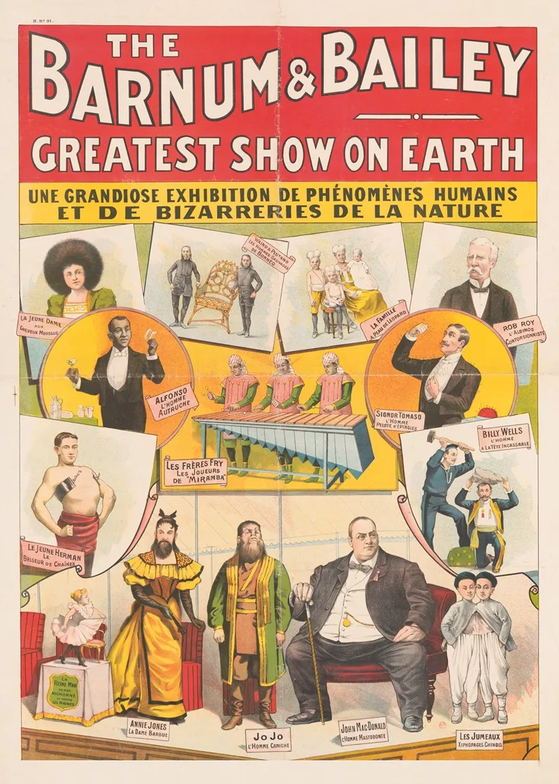 The Barnum And Bailey Greatest Show On Earth