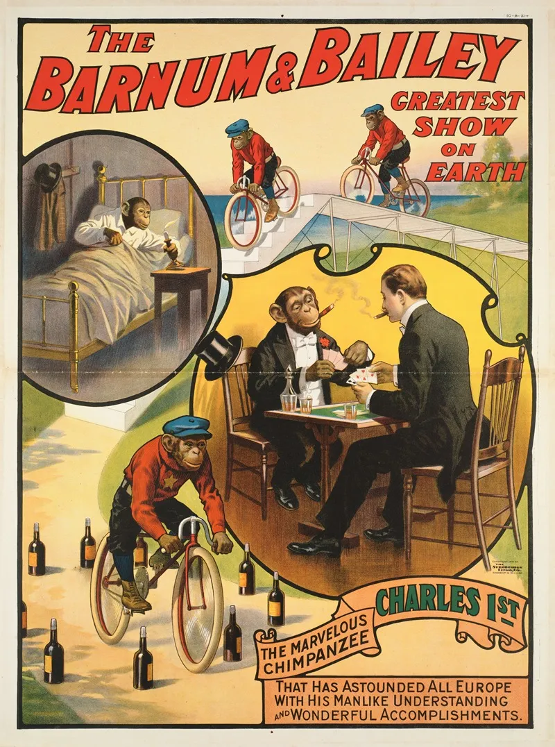 The Barnum Bailey Greatest Show On Earth Charles 1st Wall Art by Anonymous - High-Resolution Digital Print