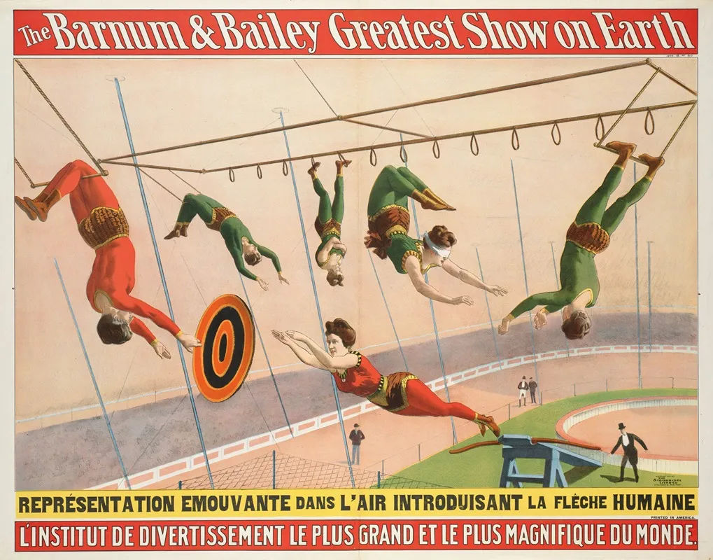 The Barnum Bailey Greatest Show On Earth Linstitut De Divertissement Le Plus Grand Et Le Plus Magnifique Du Monde 10