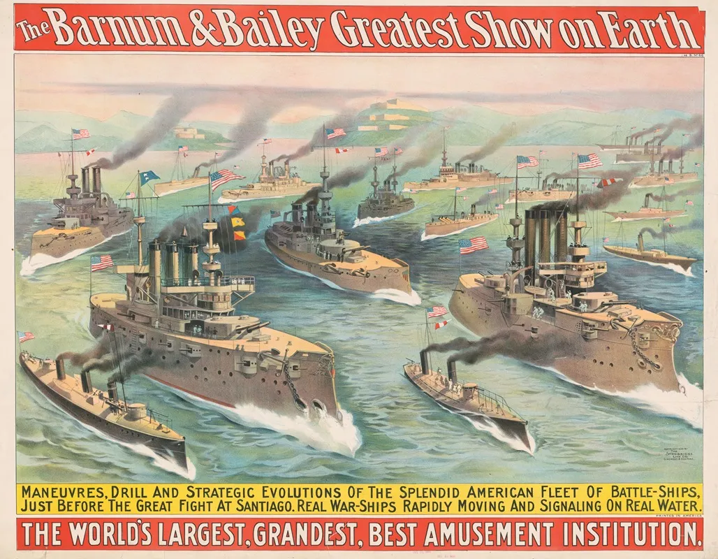 The Barnum Bailey Greatest Show On Earth Maneuvres Drill And Strategic Evolutions