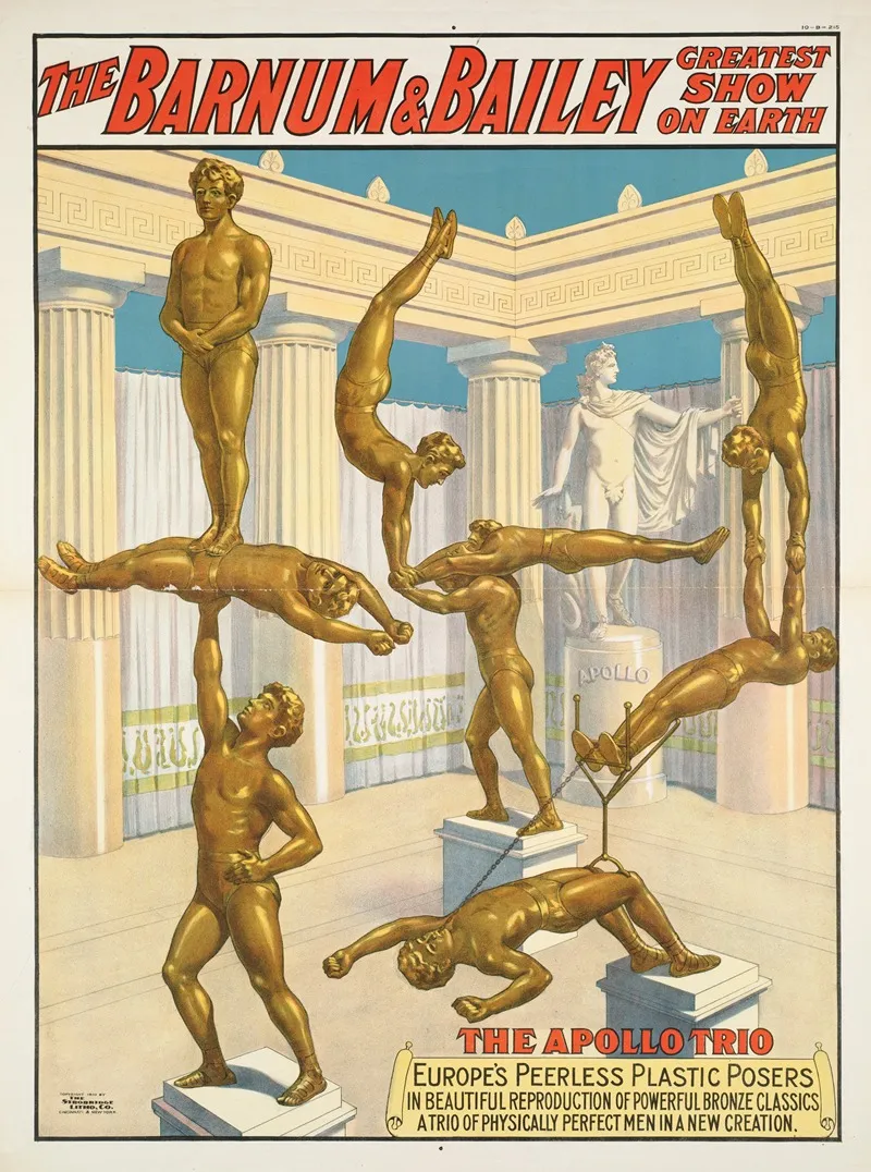 The Barnum Bailey Greatest Show On Earth The Apollo Trio