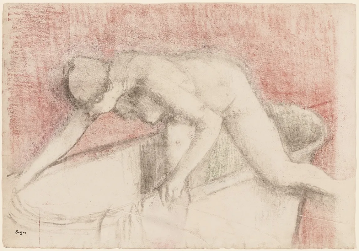 The Bath 11 Wall Art by Edgar Degas - High-Resolution Digital Print