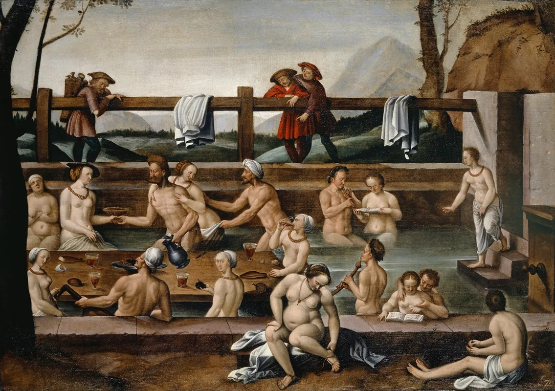 The Bath At Leuk