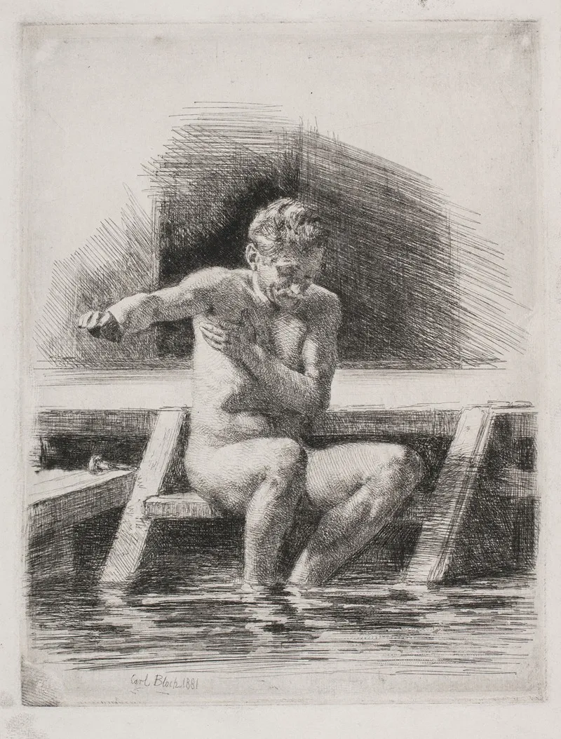 The Bathing Man