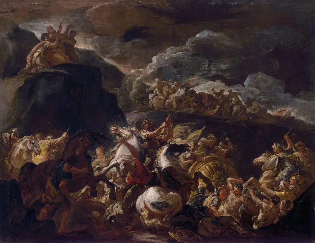 The Battle Of Israel And Amalek