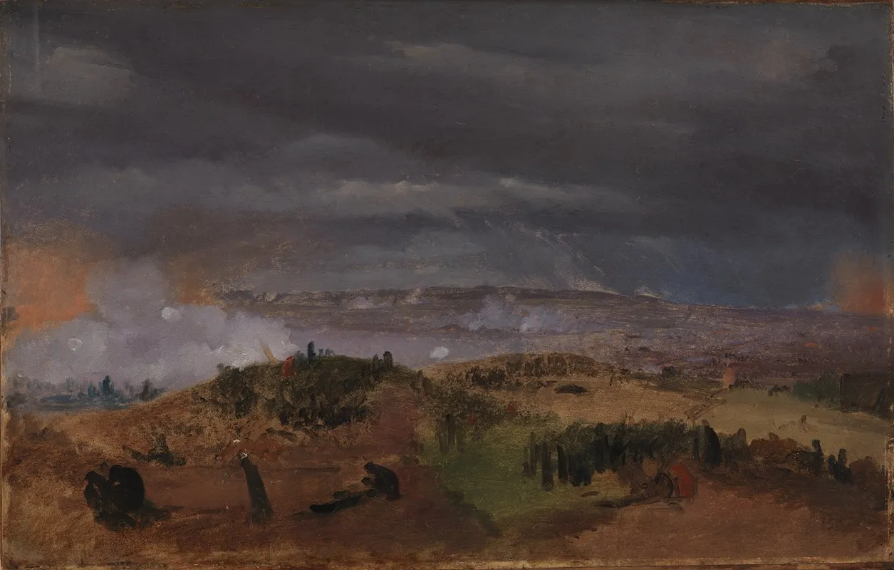 The Battle Of Isted 25 July 1850 Study