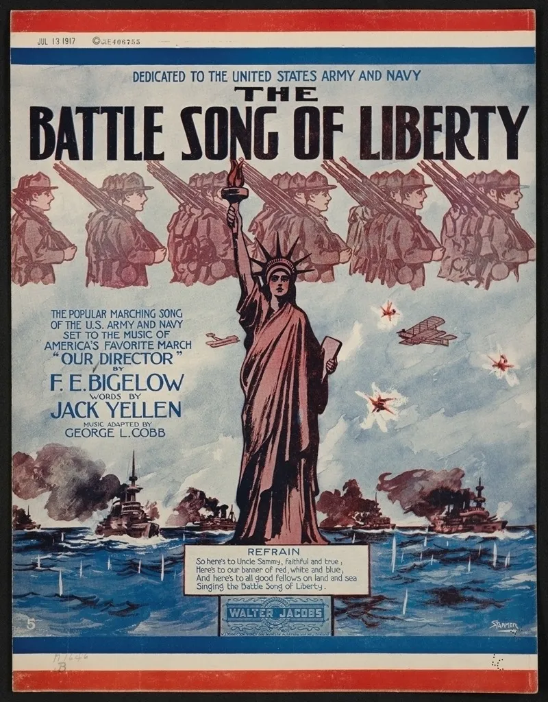 The Battle Song Of Liberty Wall Art by Anonymous - High-Resolution Digital Print