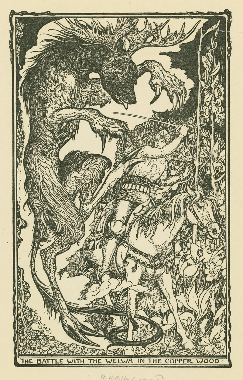 The Battle With The Welwa In The Copper Wood