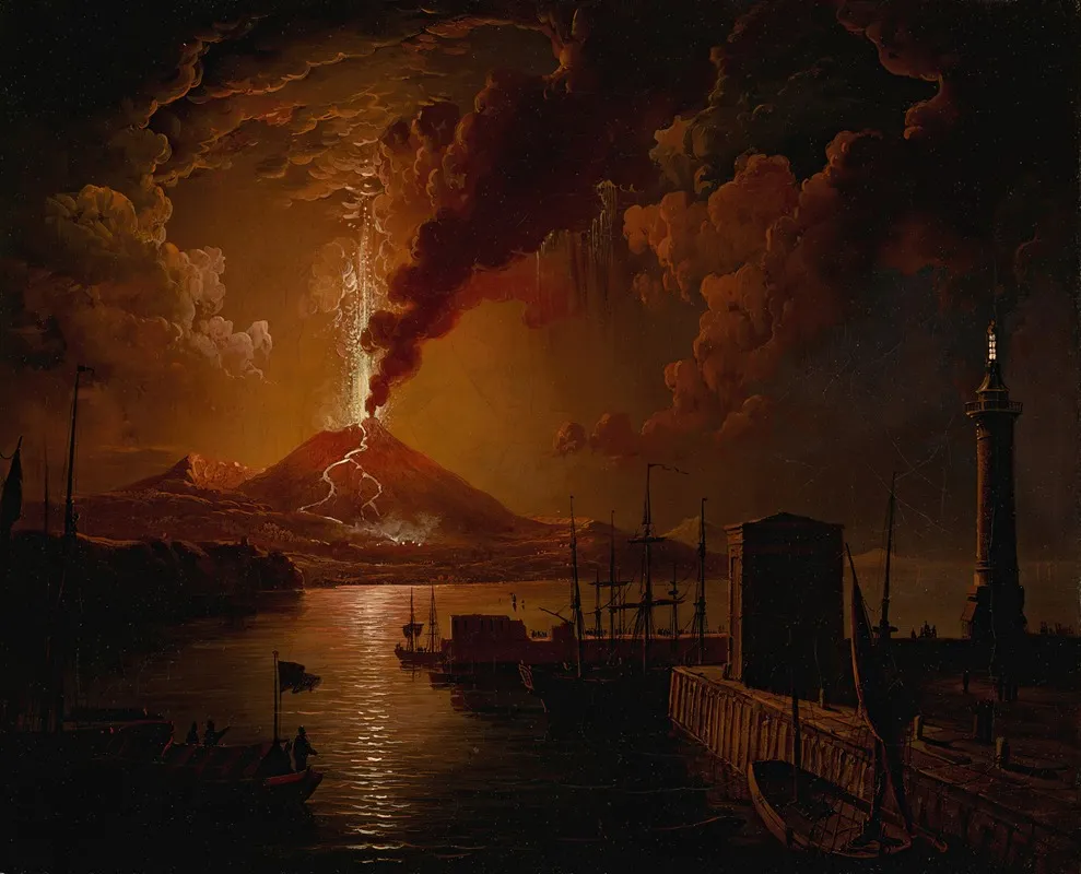 The Bay Of Naples 2 Wall Art by Sebastian Pether - High-Resolution Digital Print