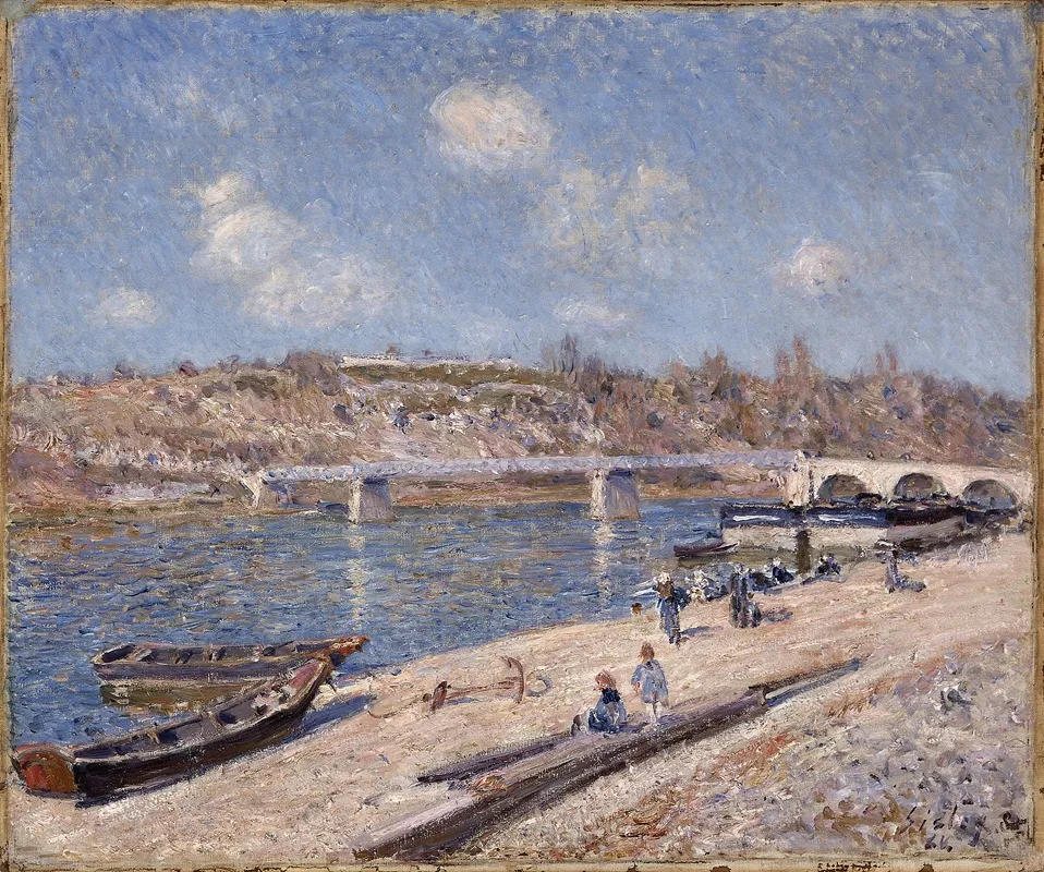 The Beach At Saint Mammes