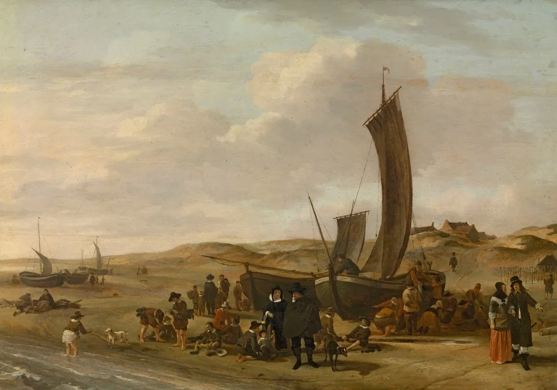 The Beach At Scheveningen 3