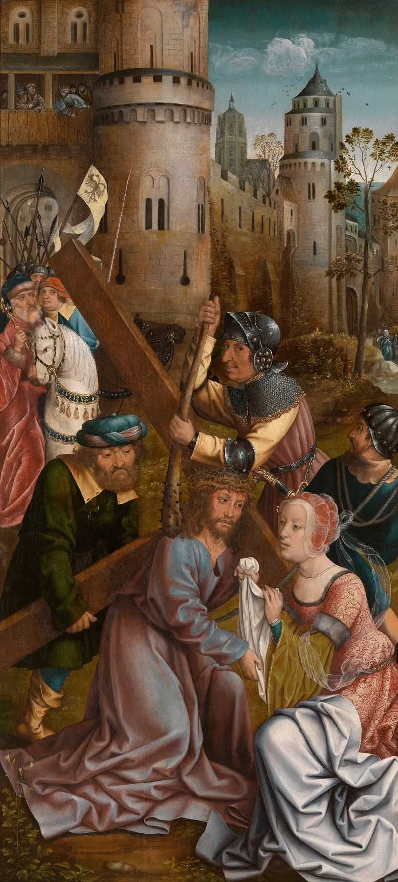 The Bearing Of The Cross 3 Wall Art by Master of Frankfurt - High-Resolution Digital Print