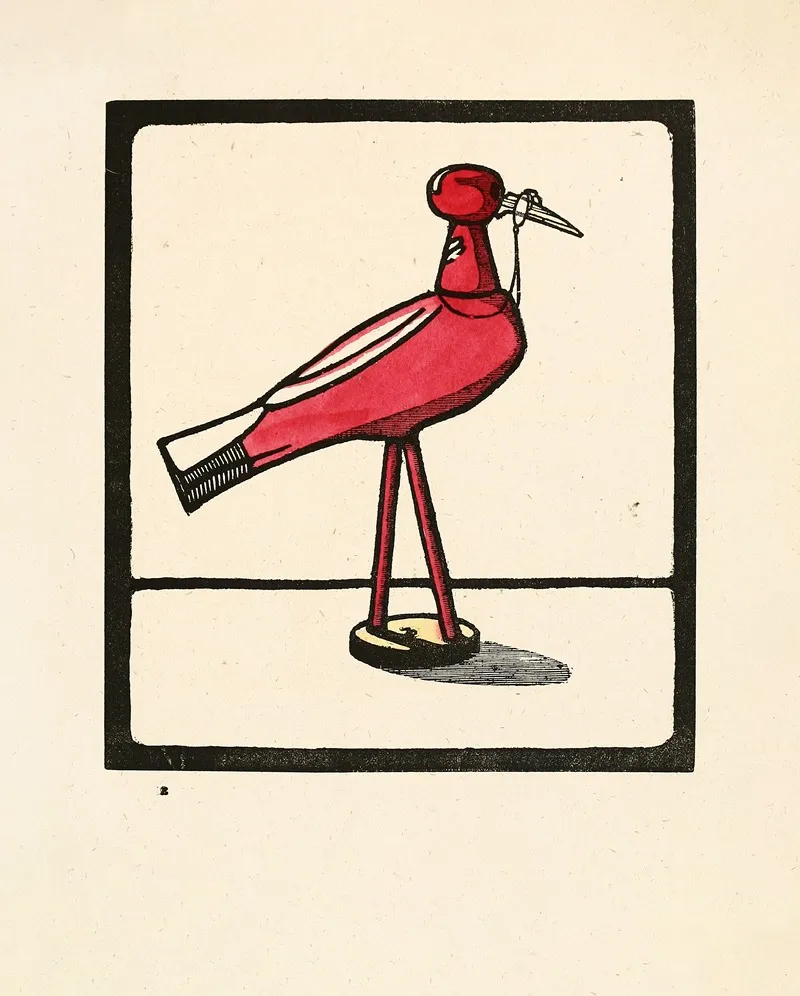 The Beautiful Bird Wall Art by Edward Gordon Craig - High-Resolution Digital Print