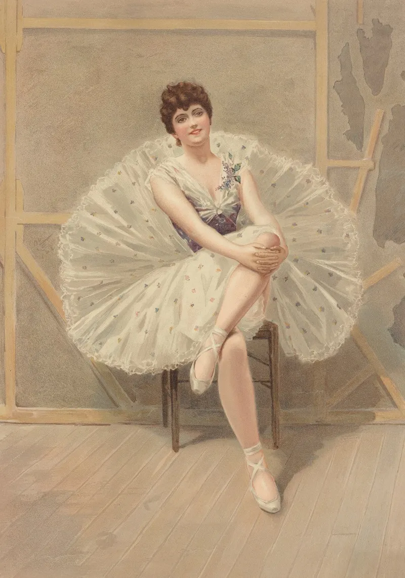 The Belle Of The Ballet Wall Art by Julius Mendes Price - High-Resolution Digital Print