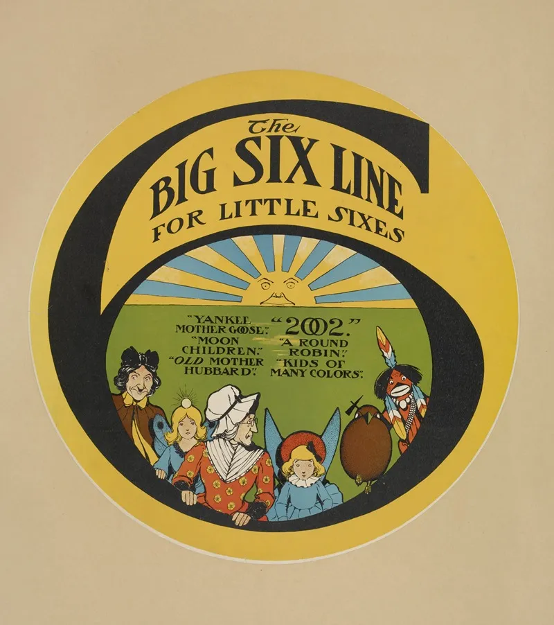 The Big Six Line Wall Art by Anonymous - High-Resolution Digital Print
