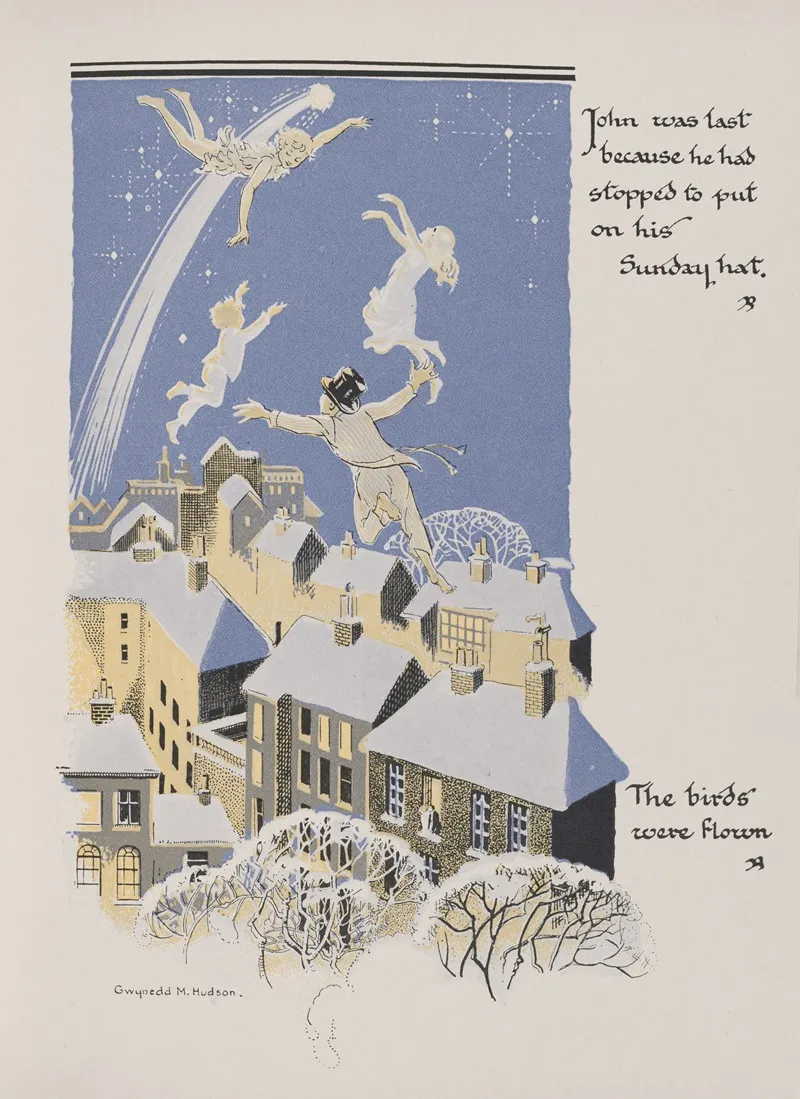 The Birds Were Flown Wall Art by Gwynedd M. Hudson - High-Resolution Digital Print