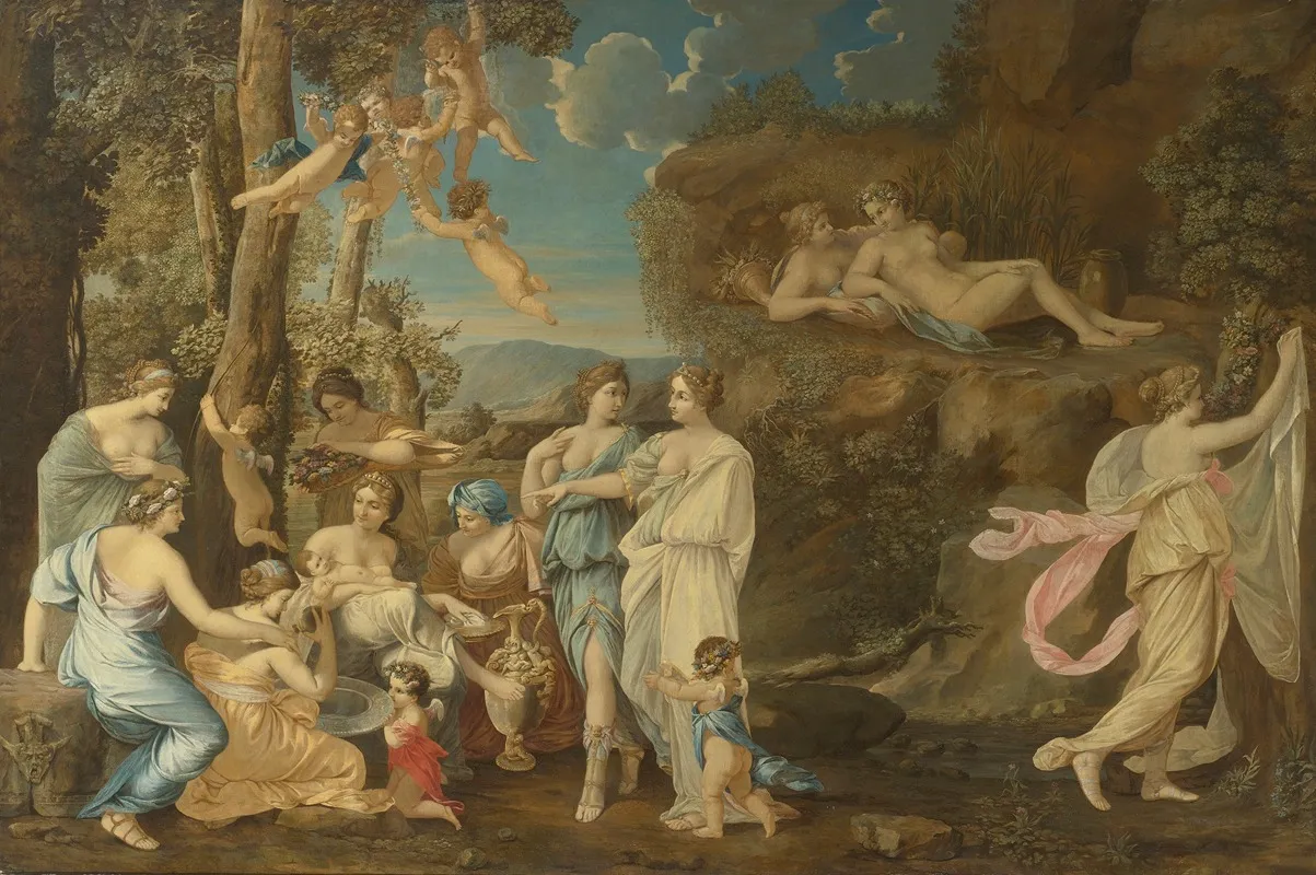 The Birth Of Bacchus 3 Wall Art by The Hovingham Master - High-Resolution Digital Print