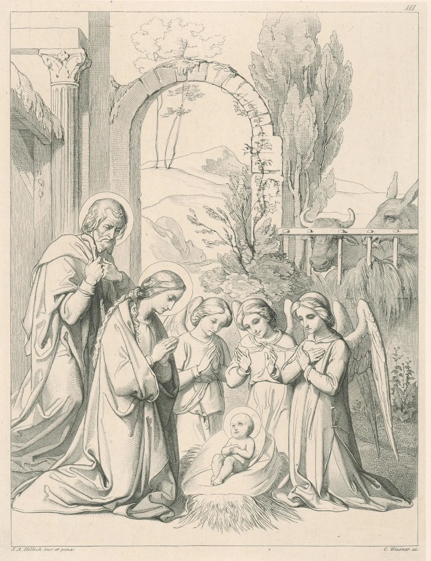 The Birth Of The Lord Wall Art by Konrád Wiesner - High-Resolution Digital Print