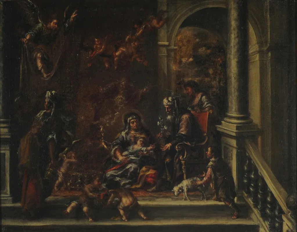 The Birth Of The Virgin 11 Wall Art by Juan de Valdés Leal - High-Resolution Digital Print