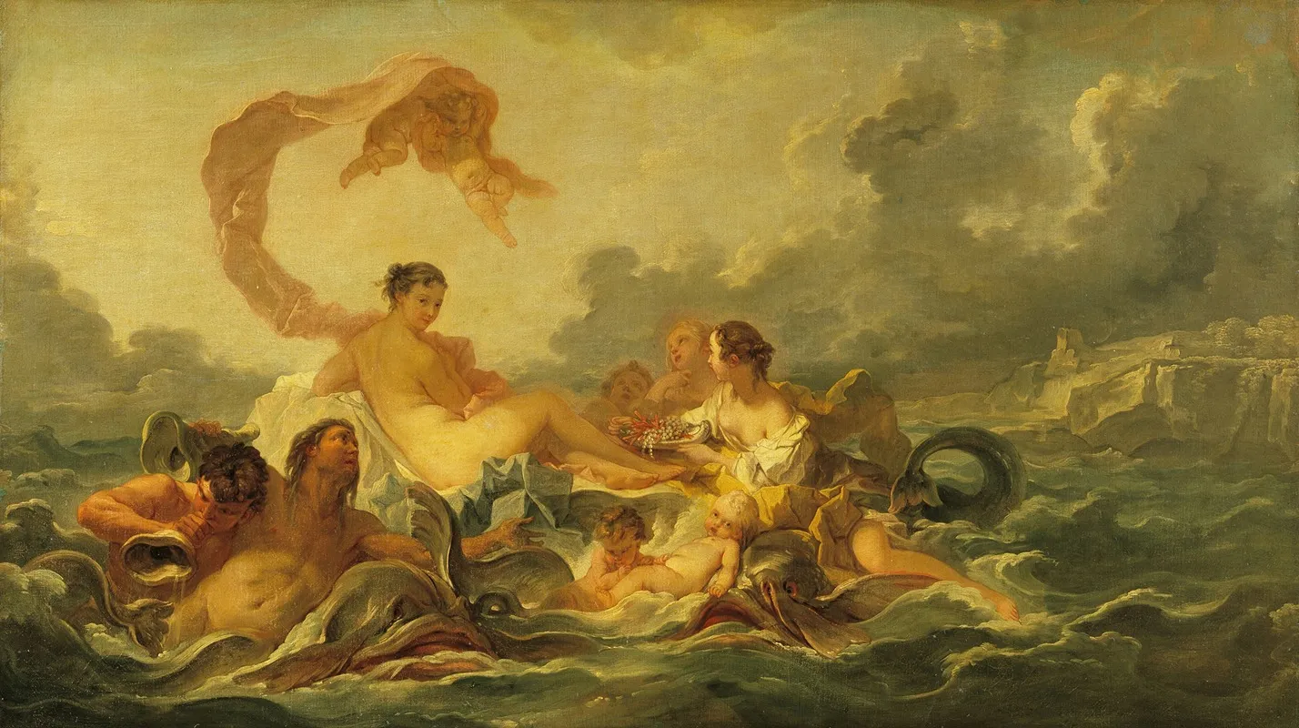 The Birth Of Venus After Francois Boucher