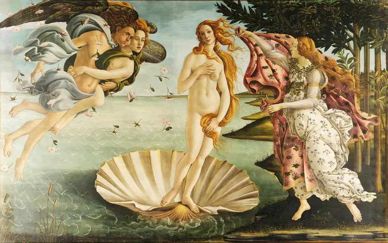 The Birth of Venus Wall Art by Sandro Botticelli - High-Resolution Digital Print