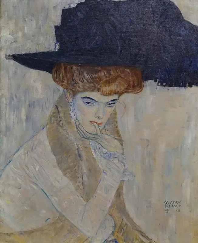 The Black Feathered Hat