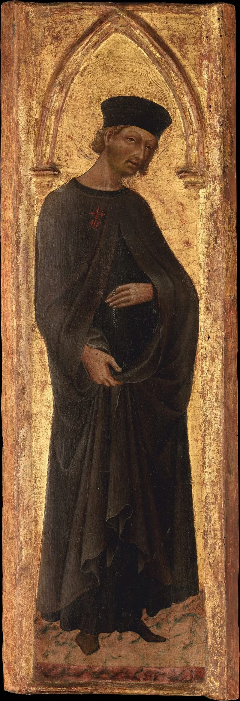 The Blessed Andrea Gallerani Died 1251 Wall Art by Giovanni di Paolo - High-Resolution Digital Print