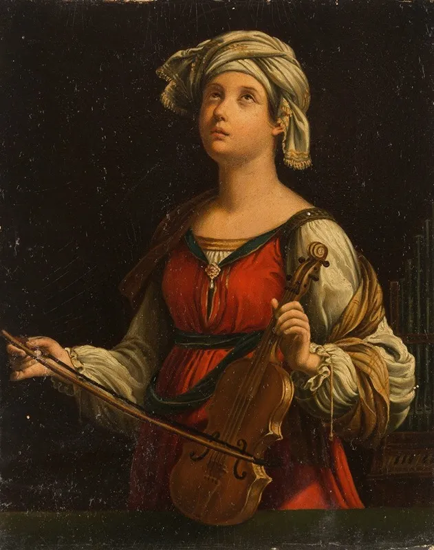 The Blind Violin Player Wall Art by Michel Angelo Orsi - High-Resolution Digital Print