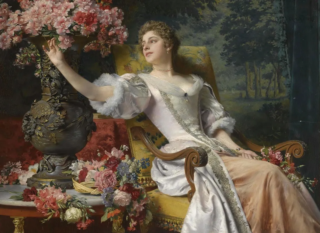 The Blossom Of Youth Wall Art by Władysław Czachórski - High-Resolution Digital Print