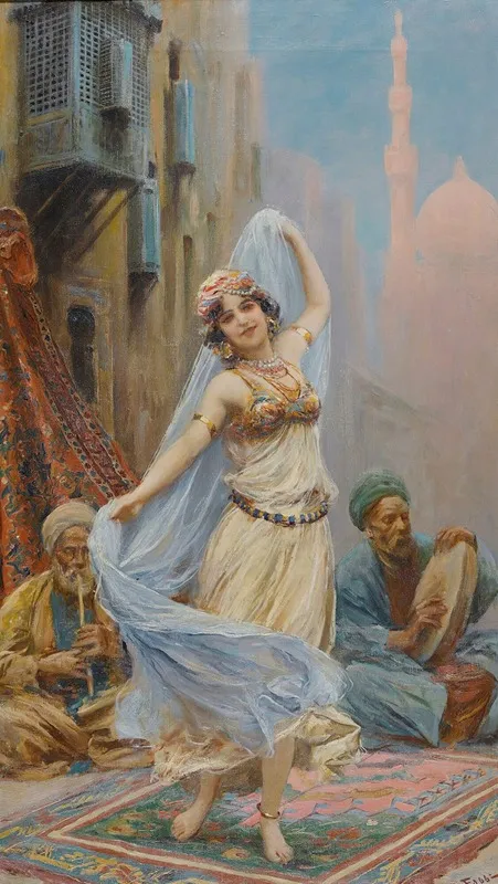 The Blue Veil Wall Art by Fabio Fabbi - High-Resolution Digital Print